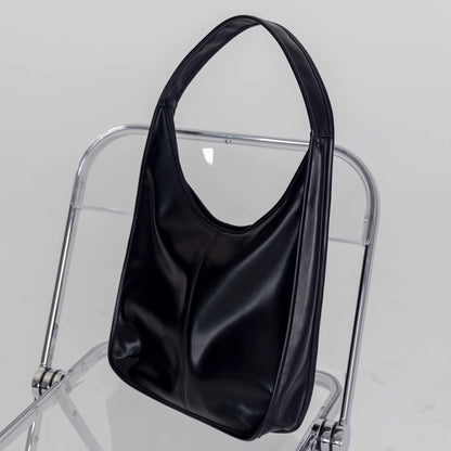 Black Swan Minimalist Wide Shoulder Strap Tote Bag