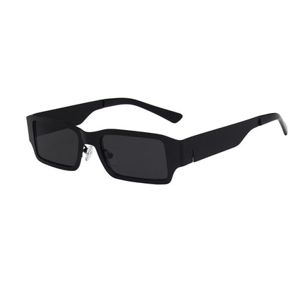 Metal Square Thick Full Frame Sunglasses