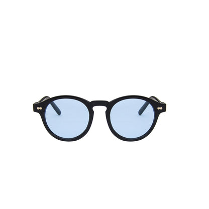 Round Full Thick Frame Sunglasses