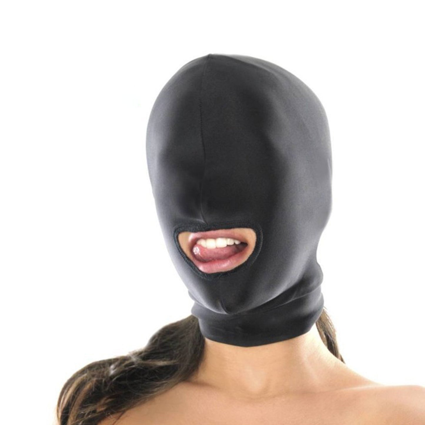 Spandex Solid Color Hood Mask