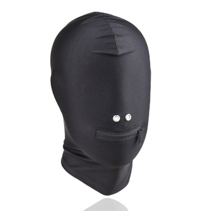 Spandex Solid Color Hood Mask