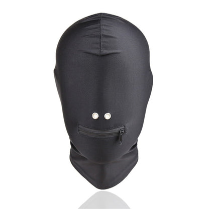 Spandex Solid Color Hood Mask