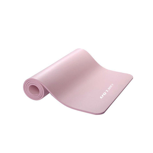 Solid Color Extra Thick NBR Yoga Mat